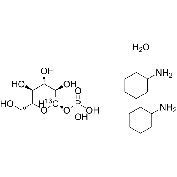 α-D-Glucopyranosyl 1-phosphate-13C dicyclohexylamine 478518-99-9